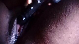 Big beautiful woman enjoys solo pleasure and gets a creamy facial in the end