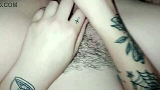 Big natural tits and an Argentine pussy get a facial in this amateur video
