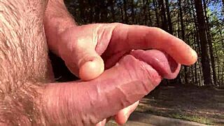 Nature lover gets a sensual forest blowjob on nature’s special day