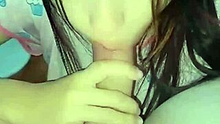 A bisexual babe gives me a backrub with oil and then we proceed to have sex on the bed