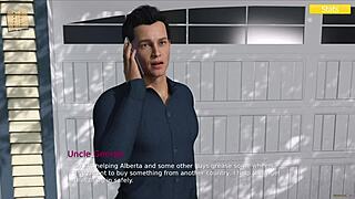 3D erotic game with a curvy girl