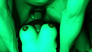 Big dick fucking tits in homemade video