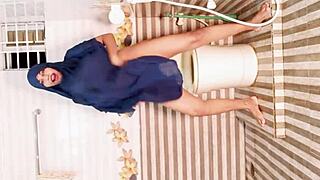 Hot homemade video of Bhabi riding her boyfriend doggy style