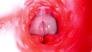 Camera Inside Pussy Captures Near Cum in 4K ASMR Detail