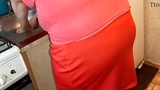 I Jerk Off to Neighbor in Kitchen During Dinner Prep