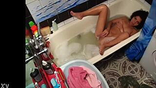 my barely legal step-sister fucks her tight 18+ hole on hidden cam