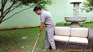 Gardener encounters dirty police officers in steamy encounter
