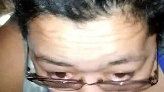 Deepthroat and sloppy action in one video