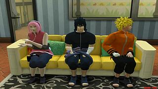i can't believe naruto bangs sakura anal while sasuke watches in rage