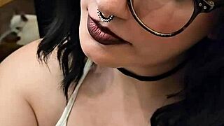 he face-fucked me hard then shot his load all over my glasses