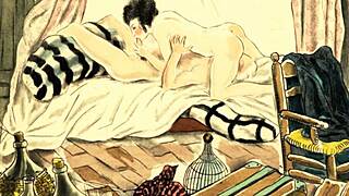 The art of past: erotic pictures of old times