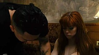 dude, redhead teen gagged in rough bondage action