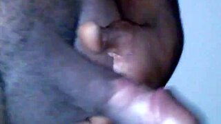 Negro loves to fuck with a big white cock