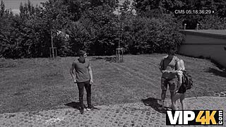 A girl from a VIP4K video got an orgasm from a masterful move
