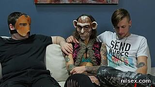 Uninhibited therapy session for nasty girl in assylum