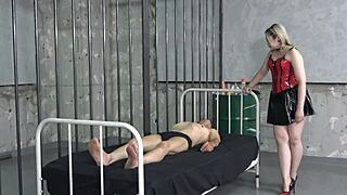 Japanese Anal Dildo Fisting and Strapon Pegging in Wild BDSM Session!