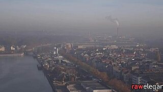 Spitroasted Euro Enjoys Interracial Anal Creampie Blowjob