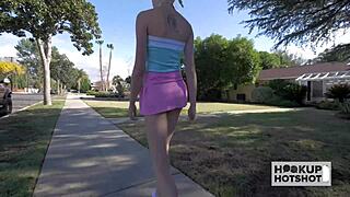 Petite tattooed blonde Haley Reed loves riding huge dicks with passion