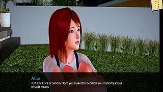 Cartoon adventure game with ecchi elements