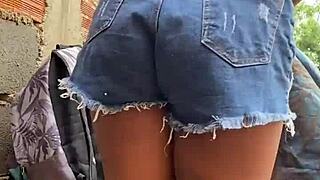 sexo na rua novinha saiu da escola e acabou dando pro pedreiro na casa de construção