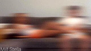 Hooters Stepmom in Pantyhose Demands Foot Massage Now!