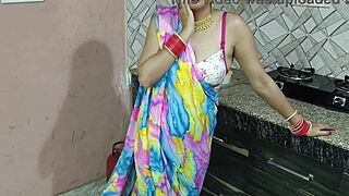 Indian Bhabhi Sex With Devar First Time In Kitchen With Hindi Dirty Talk