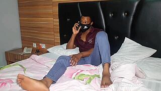 Big Black Cock Pounds Big Ass Ebony Hookup Girl In Doggystyle Cowgirl Sex
