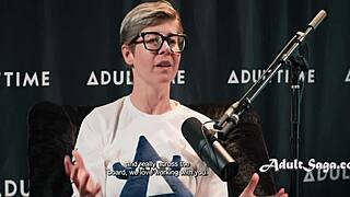 Why can't I eat if I'm doing daily anal? Hazel Moore asks during her intense casting interview