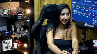 Brazilian Brunette Renatinha Mello Goes Pantyless In First-Time Casting With Dirty Talk And Kissing