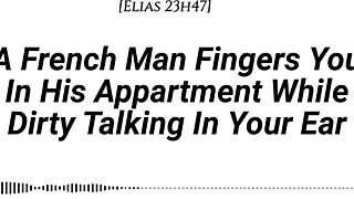 In a sensual homemade session, a french man fingers you pov with dirty talk and wet sounds