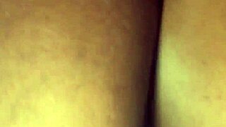 A voluptuous rear end gets drenched in arousal