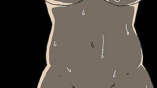 Cartoon porn featuring doggystyle and blowjob