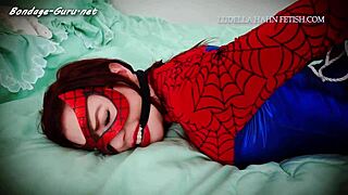 अरे, मुझे यह बंधन कॉसप्ले टाइट रस्सियों के साथ बहुत पसंद है