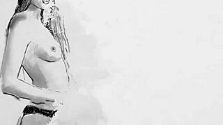 Poses calientes de la rusa joven 18+ Taya Vais! 😍