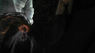 Fun avec des T-Girls qui Baisent au Parking et à l'Intérieur du Ciné Porno