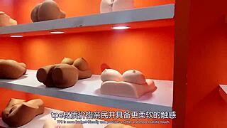 2023広州アダルトエキスポがワイルドなセックスドールアクションを展示