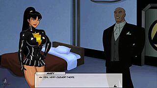 DC Comics Del 83: Miss Martian blir slikket i anime lesbisk lek