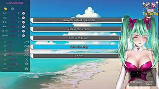 Mystic VTuber duikt in geile Pokemon hentai game stream