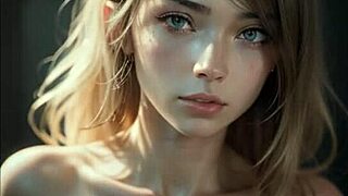 Garotas nuas lindas em compilação de sexo gerada por IA