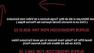 Provokativní nevlastní dcera dráždí s neodolatelným obřím zadkem v těsných šortkách