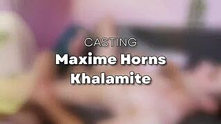 Privire gratuită la pegging bisexual francez cu strap khalamite