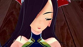 Фридрих Великий Сосет и Секс в Azur Lane! Полное Фантастическое Действие