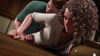 Η Emily Παίρνει Αναλ Κρέμα στο Treasure of Nadia από NTL Studio