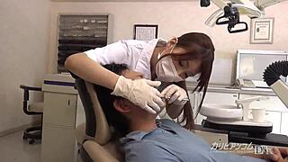 Japanese Big Tits Dentist Overexposed at Work