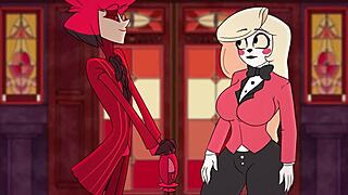 Charlie Morningstar keményen baszta Alastort 3D hentai-ben