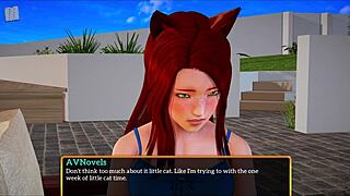 My New Family 329, exploring small 18+ tits and redhead game with playful touches