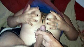 Watch Me Cum on Her Big Tits in USA