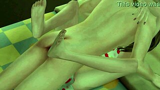 Sims 4 porn: Romantic sex with sleeping roommate in my room
