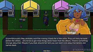 Cute Goth Girl's Big Ass Gets Fucked Hard in Pornplay Hentai Game - Part 1