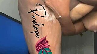 Play time with penelopesquirts: ebony solo squirting or masturbation tease?